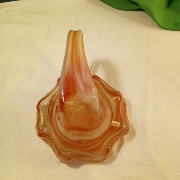 Mid Century Art Blown Glass Swan - Picture 7 of 14